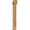 Ekena Millwork Traditional Traditional Smooth Bracket w/ Offset Brace, Western Red Cedar, 5 1/2"W x 42"D x 42"H BKT0604X42X42TRA01SWR - alternate 4